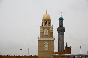 ساختن مناره برای مسجد کوفه در نماز