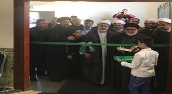 نماینده آیت الله سیستانی در اروپا مسجدی را در سوئد افتتاح کرد 