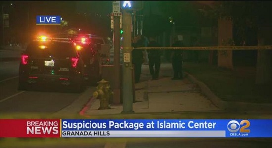 وجود بسته مشکوک در مسجد لس آنجلس سبب نگرانی نمازگزاران شد 