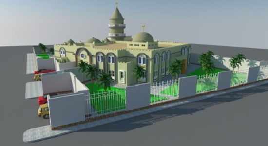 دومین مسجد بزرگ جیبوتی در آخرین مراحل ساخت و ساز قرار دارد