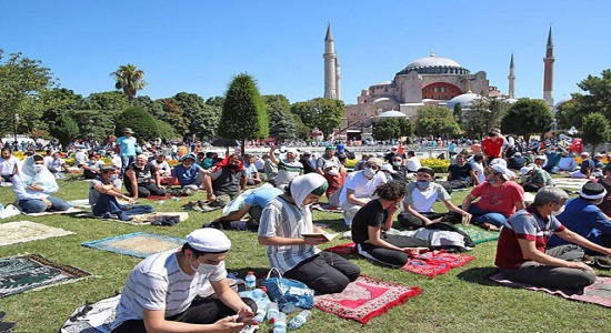 واکنش مسلمانان اروپا به بازگشایی مسجد «ایاصوفیه» / مسجد شدن «ایاصوفیه» اتفاقی بزرگ برای جهان اسلام است