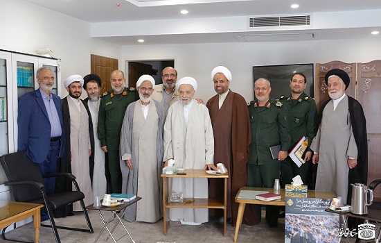 جلسه مشترک با عقیدتی سیاسی سپاه پاسداران انقلاب اسلامی