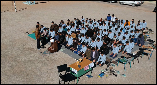 ابتکار مدیر و روحانی مدرسه ای در روستای جوان مردی از بخش خان میرزا استان چهار محال و بختیاری