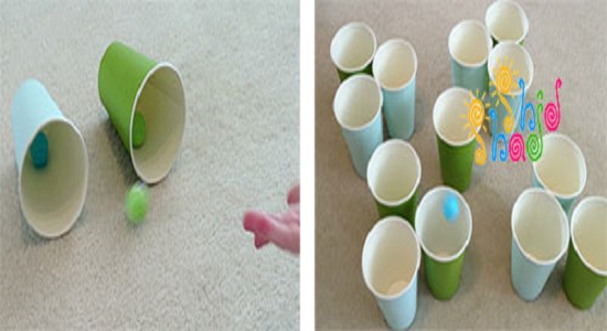 9 بازی سرگرم کننده با لیوان کاغذی