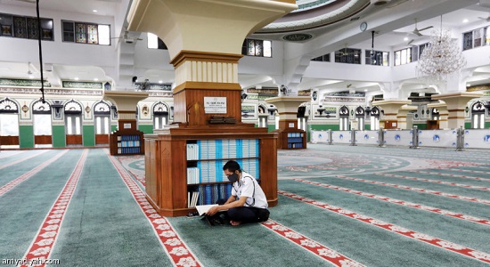 تمیز نگه داشتن مسجد