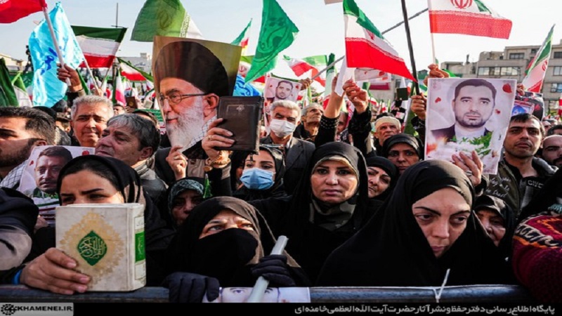 پیام امام خامنه ای در تجلیل از ملت ایران