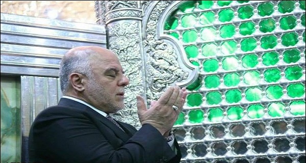 نماز العبادی درحرم سیدالشهداء(ع)/عکس