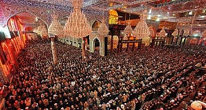 نماز باشکوه ظهر اربعین در کربلا اقامه شد