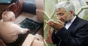 از نماز جلیلی تا نماز ظریف در مذاکرات + تصاویر