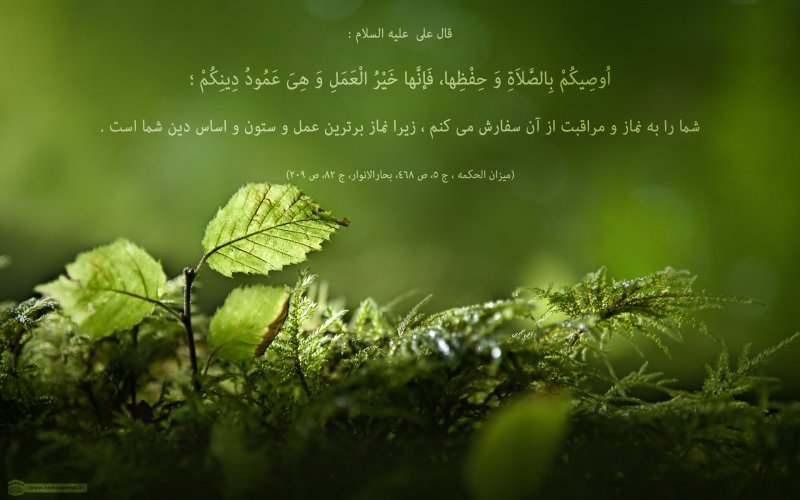 پوستر احادیث حضرت امام علی(ع) 1