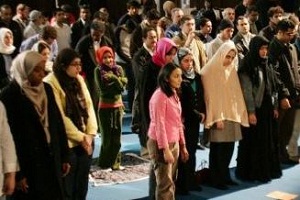 نماز جمعه نمادین پیروان ادیان در فلوریدا 