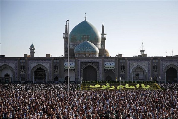 نماز با شکوه «عید سعید قربان» در حرم امام رضا(ع)