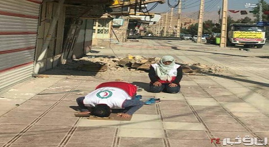 نماز اول وقت امدادگران
