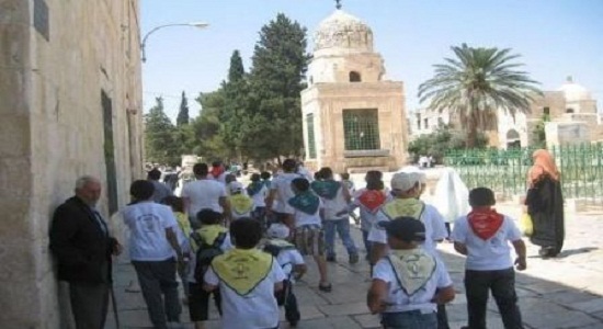 حمله ۳۳ شهرک‌نشین به مسجدالاقصی