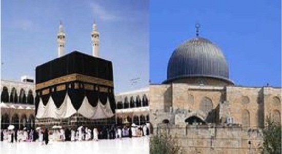 تغییر قبله از بیت المقدس به سمت کعبه