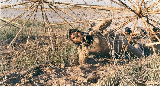 نماز در میدان مین