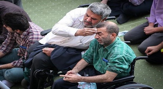 نماز عاشقانه جانبازان