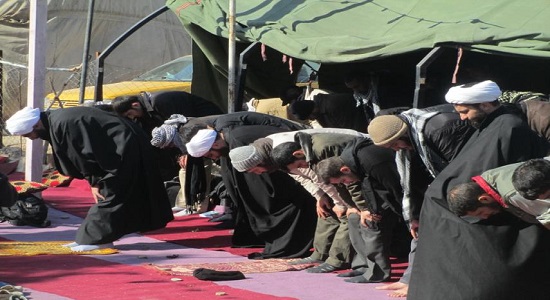 ماجرای نماز جماعتی لذت بخش در پیاده روی اربعین