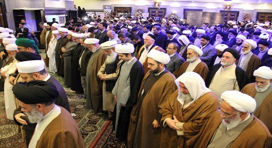 اقامه نماز وحدت در سی و دومین کنفرانس وحدت اسلامی