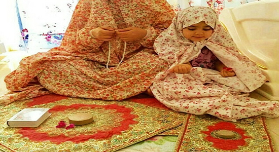 نماز توی اتاق دخترم!