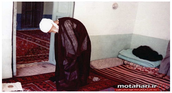 سیره ی عبادی پدر شهید مطهری