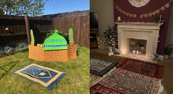  کودکانی که با مسجدهای کوچک، رمضان را به خانه آورده اند