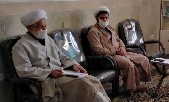 تبریک مدیر سابق مرکز تخصصی نماز به مدیر جدید این مرکز و اعلام همکاری در پیشبرد امور
