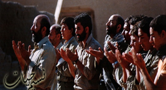 نماز جماعت در محاصره دشمن