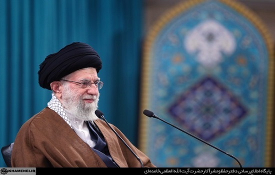 صوت کامل بیانات رهبر انقلاب در سخنرانی تلویزیونی به مناسبت عید مبعث. ۱۴۰۰/۱۲/۱۰