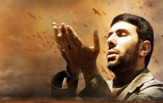 نماز اول وقت شهید صیاد