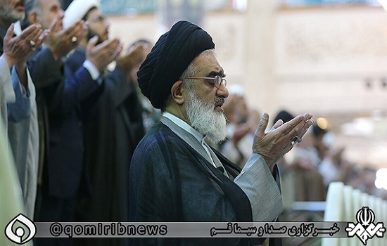 اقامه نماز عید سعید قربان به امامت آیت الله سعیدی در قم