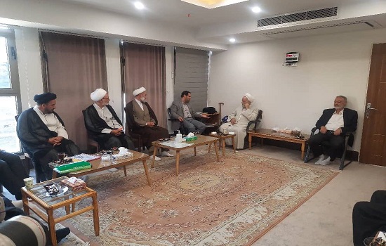 سرپرست و هیأت رئیسه دانشگاه فرهنگیان با حجت الاسلام قرائتی دیدار کرد