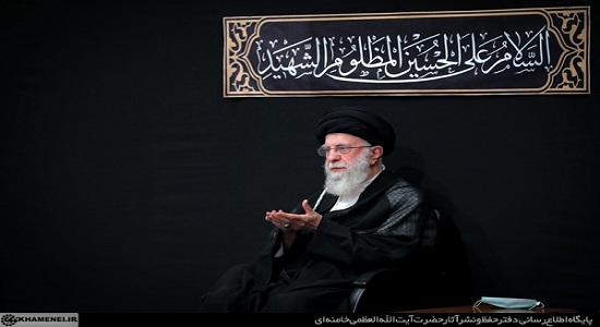 بیانات امام خامنه ای در پایان مراسم عزاداری اربعین حسینی