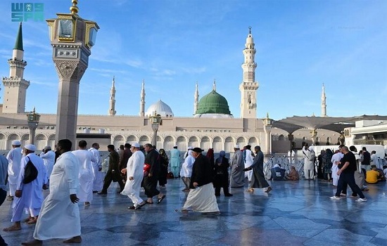 بازدید حدود ۶ میلیون نمازگزار از مسجدالنبی(ص) در یک هفته
