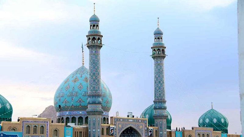 حضور امام خمینی (ره) در مسجد مقدس جمکران
