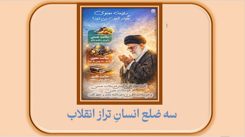 سه ضلع انسانِ تراز انقلاب