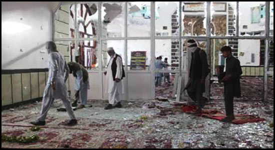 حمله خونین به مسجد شیعیان در شرق افغانستان
