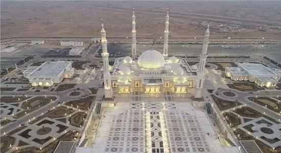 مسجد «الفتاح العلیم» بزرگترین مکان دینی در خاورمیانه
