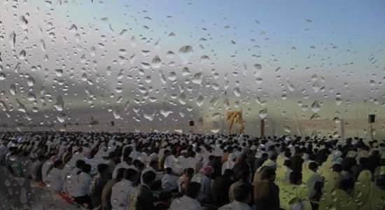 اقامه نماز باران در «مسجد الرحمن» سیدنی