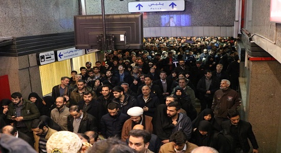 جابجایی ۹۰۰ هزار نفر از شرکت‌کنندگان در نماز جمعه توسط متروی تهران