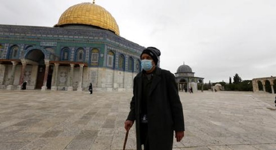 اعلام جمله «در خانه نماز بخوانید» از بلندگوهای مساجد فلسطین
