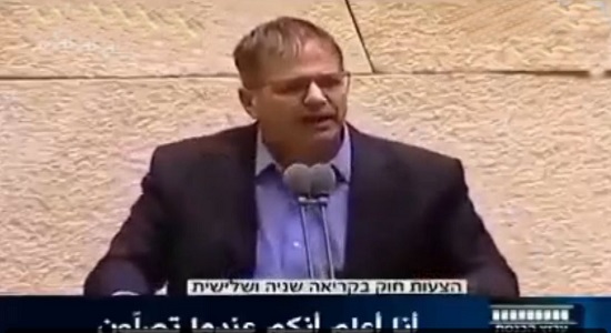 دخالت سیاسی اسرائیل در دیانت مسلمانان