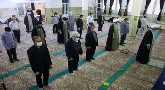 برقراری نماز جماعت با رعایت پروتکل های بهداشتی در تمامی مساجد