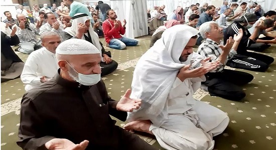 اقامه نماز استسقاء در مساجد سوریه