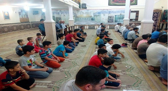 رفتار با کودکان در مسجد 