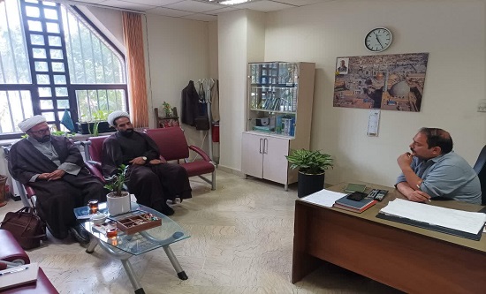 دیدار مدیر مرکز تخصصی نماز با مدیر تولید سیمای مرکز قم